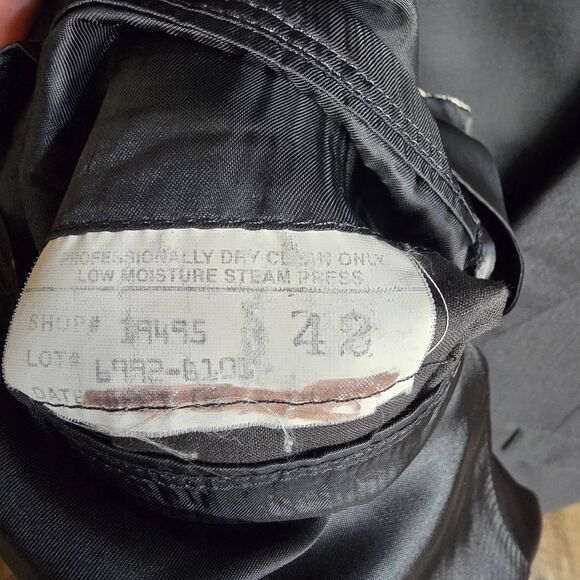 Brooks Brothers Makers Men's Tailored Gray Sport Coat Jacket Blazer 42L - Picture 5 of 11